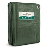 GARDENIX Multifunctioneel zeil, geweven beschermend zeil, groen 90 g/m² (2 m x 4 m)