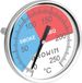 Browin - Roestvrijstalen thermometer voor woon- en barbecuegebruik - 0-250°C