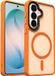 Selected by GSMpunt.nl Samsung Galaxy S26 Plus Hoesje met MagSafe Back Cover Matte Oranje