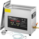 VEVOR 6 liter verbeterde ultrasone reiniger (200 W verwarming, 180 W ultrasoon)