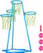Shanghai Sishun Technology Co., Ltd Cercle de basket-ball pour enfants, 4 cercles de basket-ball pour enfants. Support de basket-ball portable avec hauteur réglable et 3 ballons