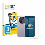 BROTECT Screenprotector 3 Stuks voor Vivo X300 (Voor+Camera) Beschermglas transparant