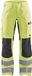 Blåkläder Multinorm dames werkbroek Inherent met stretch 7191-1512 - High Vis Geel/Marineblauw - C40