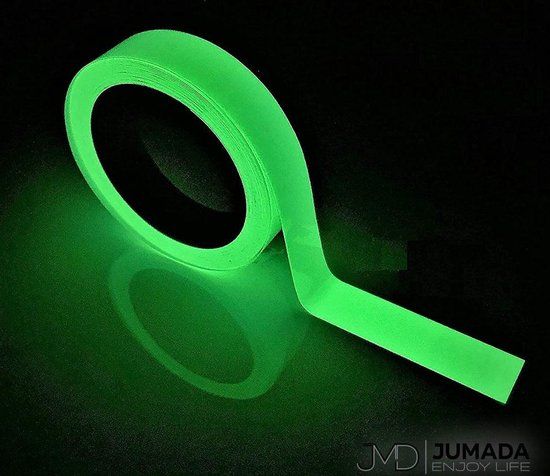 Jumada's Glow In The Dark Tape - Neon Green - 1cm x 10m