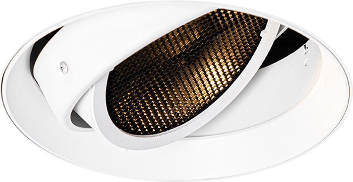QAZQA Oneon Honey - Inbouwspot - 1-lichts - L 24.5 cm - Wit
