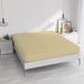 Hoeslaken Elegant Hoeslaken, 35 cm, Crèmekleurig, Tweepersoonsbed