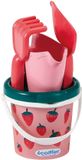 écoiffier Ecoiffier Strandset Aardbei - 4dlg.