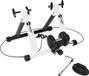 Velo Pro Entraîneur de vélo magnétique - Blanc - 26-28 pouces - 6 résistances