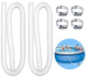 Merkloos Solidchoice - Duurzame 32mm Poolslangen met Klemmen voor Zwembaden