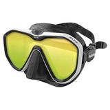 Seac Appeal, Made in Italy duikmasker met enkele lens en 3D gesp direct op het gelaatsstuk