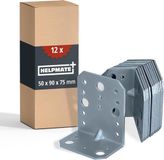 HELPMATE – 12 stuks hoekprofielen met perforaties 50x90x75 mm