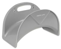 Bradas WL-3150 support de tuyau d'arrosage, fixation murale, gris, 25 m
