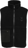 hummel hmlJR MARTINI FLEECE ZIP VEST Bodywarmer Kinderen Unisex Zwart Maat 164