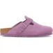 Birkenstock Sabots en cuir suédé Boston