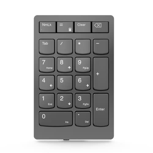 Lenovo Go Wireless Numeric Keypad, grijs
