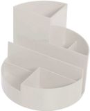 MAUL Pennenkoker MAULrundbox kunststof 14 x 14 x 12.5 cm grijs