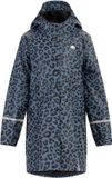 Schmuddelwedda Mackintosh Kinder Regenjas Blauw Grijs Zwart Leeuw