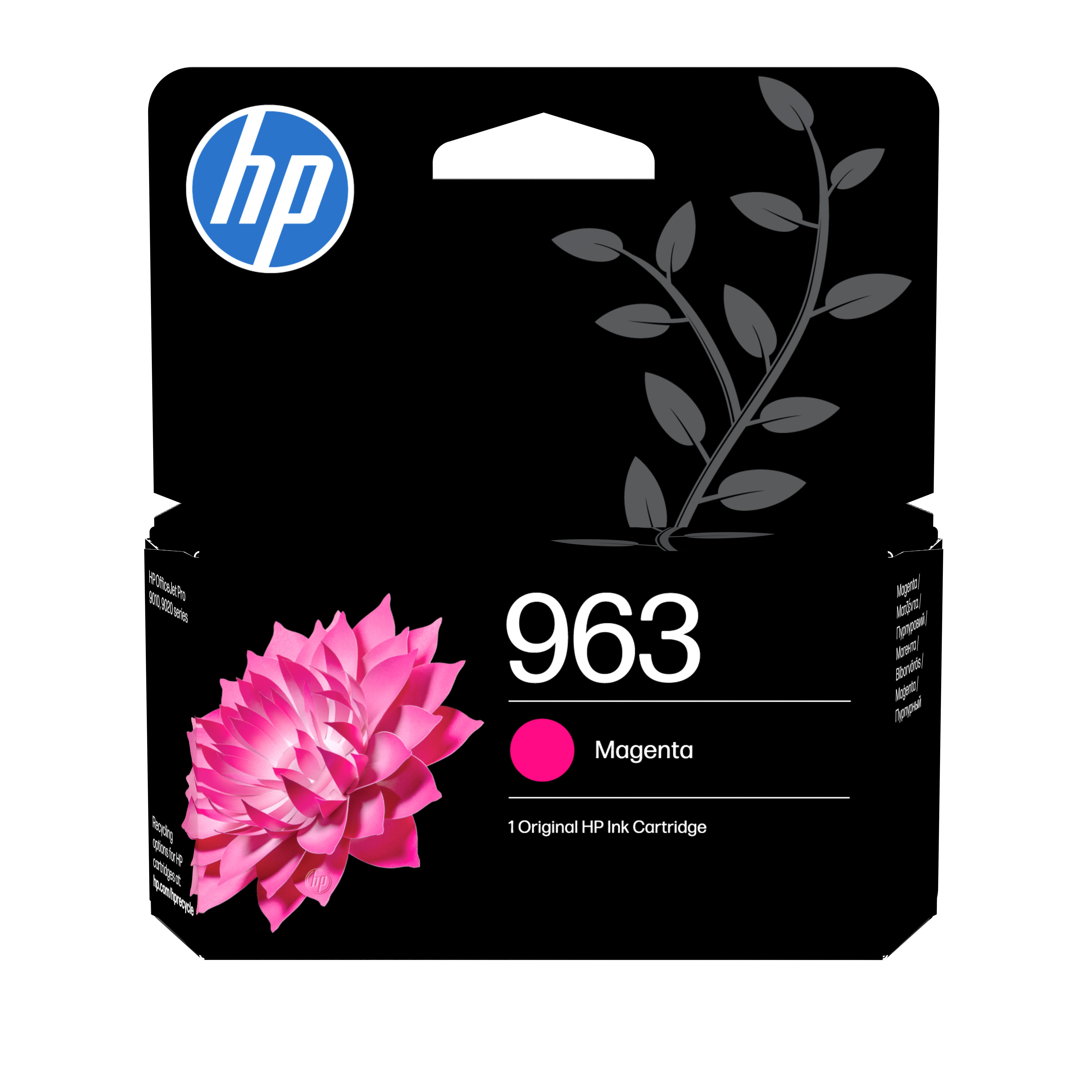 HP 963 Magenta Ink Cartridge - Original