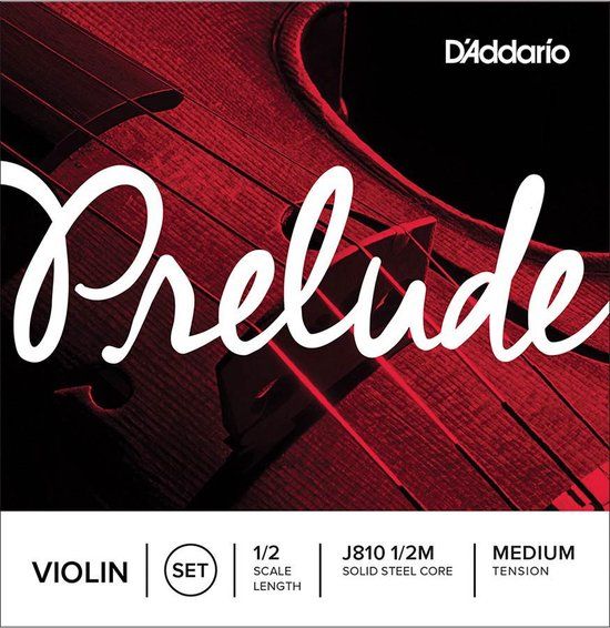 D'Addario Prelude 1/2 Viool snarenset - Medium