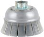 Tyrolit 34023828 Premium Shield bekerborstels voor staal, 6Tdw vorm, Sm0.3 specificatie, 8500 max. Rpm, 100 mm x 30 mm x M14-2