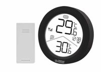 La Crosse Technology WS6219 Temperatuurstation met min/max - Zwart