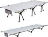 Markenlos Bol Camping bed Grijs