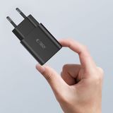 Tech-Protect NC30W Chargeur réseau 2 ports PD30W/QC3.0 Noir