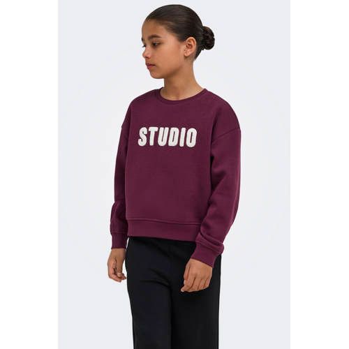 ONLY KIDS ONLY GIRL sweater - paars
