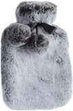 Cosy & Trendy kruik - Grijs - 2L - Pluche