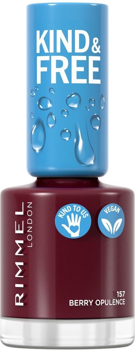 Rimmel London Rimmel Kind & Free Nagellak - 157 Berry Opulence