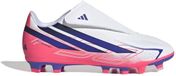 Adidas F50 Hyperfast Club Velcro FG/MG Chaussures de football Enfants Blanc EU 31 1/2