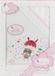 Flanellen Interbaby Beddengoed Parachute 106 Cm Katoen Wit/roze 3-delig