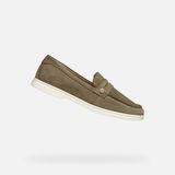 GEOX XAND 3 DAMES Loafers - Saliegroen - Maat 41