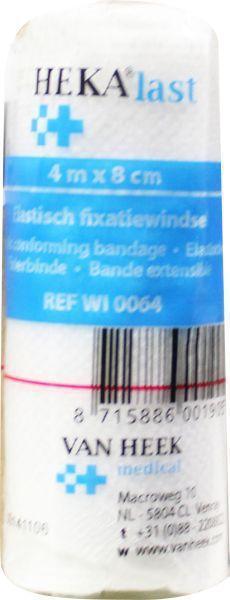 hekalast Elastisch windsel 4 m x 8 cm 1 ST