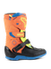 Alpinestars Bottes Tech 3S Enfant Orange Fluo Émail Bleu Yel Fl