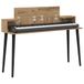 VidaXL Bureau 110 x 36 x 19,5 cm hout bewerkt eiken