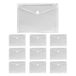 VELOFLEX Documentenhoes Crystal, 10 stuks, DIN A4, Transparant