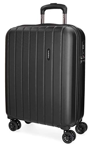 MOVOM Movon Wood koffer - Wit en Grijs - Handbagage