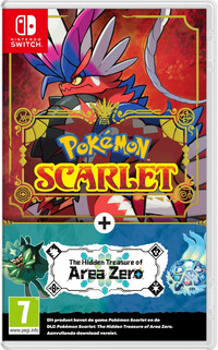 Nintendo Pokemon Scarlet + The Hidden Treasure of Area Zero DLC
