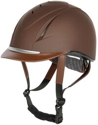Harry's Horse Veiligheidscap Challenge bruin L/XL
