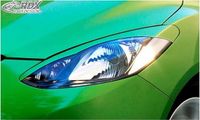Koplampschermen RDX Racedesign Koplampspoilers Mazda 2 2007-2011 (ABS)
