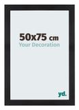 Your Decoration - Cadre puzzle 50x75 cm - Bois noir grainé