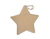Hanger Papier maché Star Flat 12x1,5 cm.