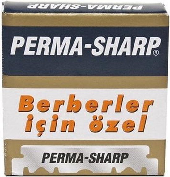 Gillette Perma-Sharp Single Blades 100pcs