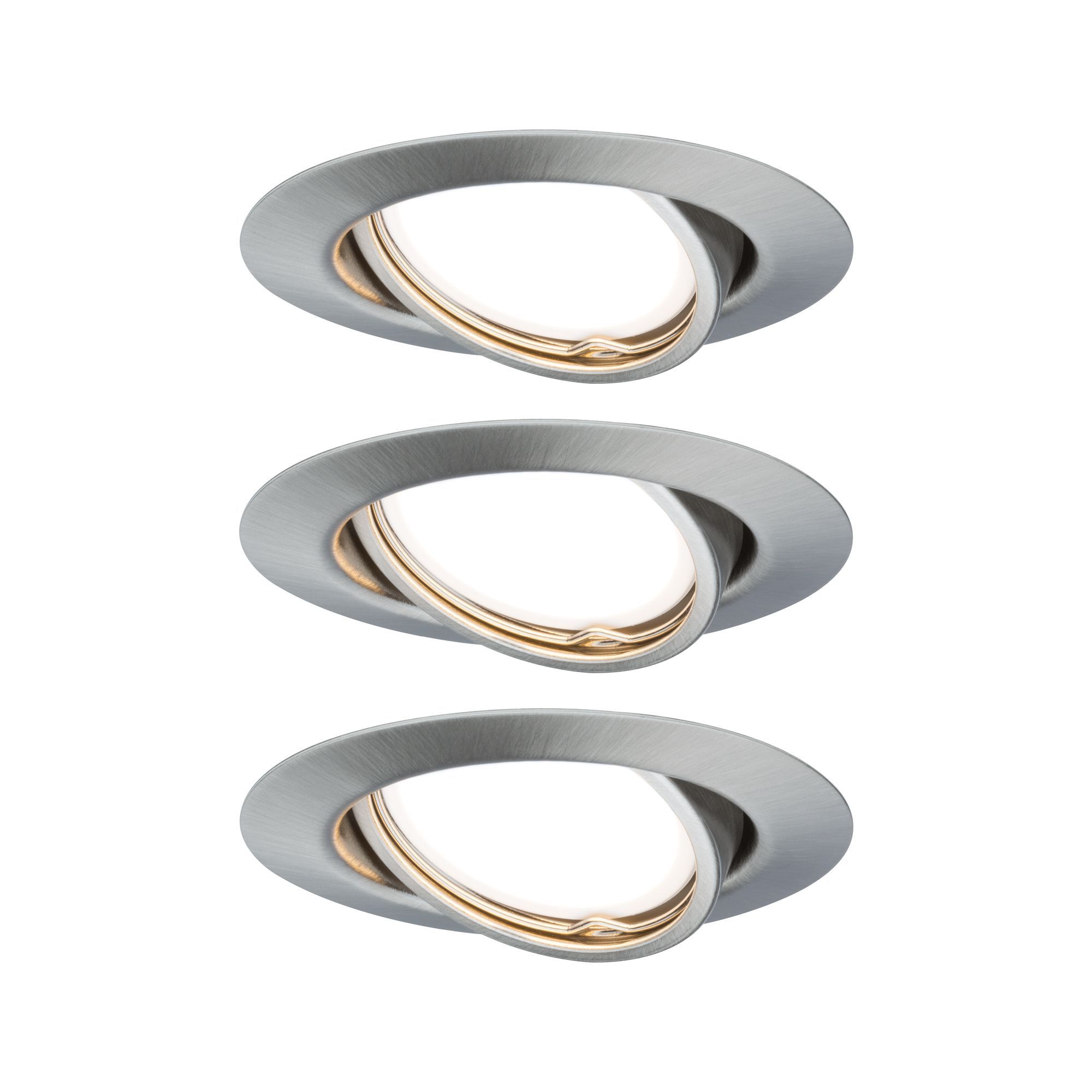 Paulmann 934.20 - LED Spot - 350 Lumen - 3000K - GU10 - Set van 3