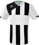 Erima Siena 3.0 Shirt Korte Mouw Heren - Zwart / Wit | Maat: L