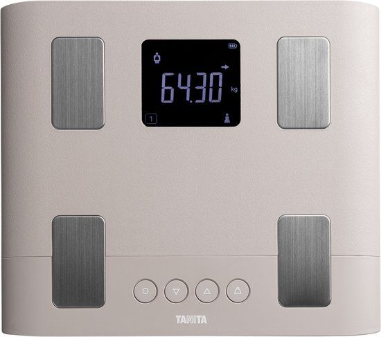 TANITA BC-333LE - Slimme familie weegschaal - Taupe