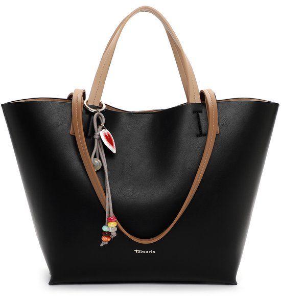 Tamaris TAS Keshia City Shopper Black zwart