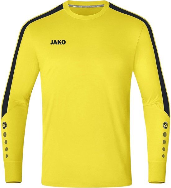 Jako Power Keepersshirt Junior - Maat 128 - geel - zwart