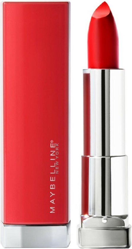Maybelline Color Sensational Made For All Lipstick - 382 Red For Me - Rood - Matte Lippenstift